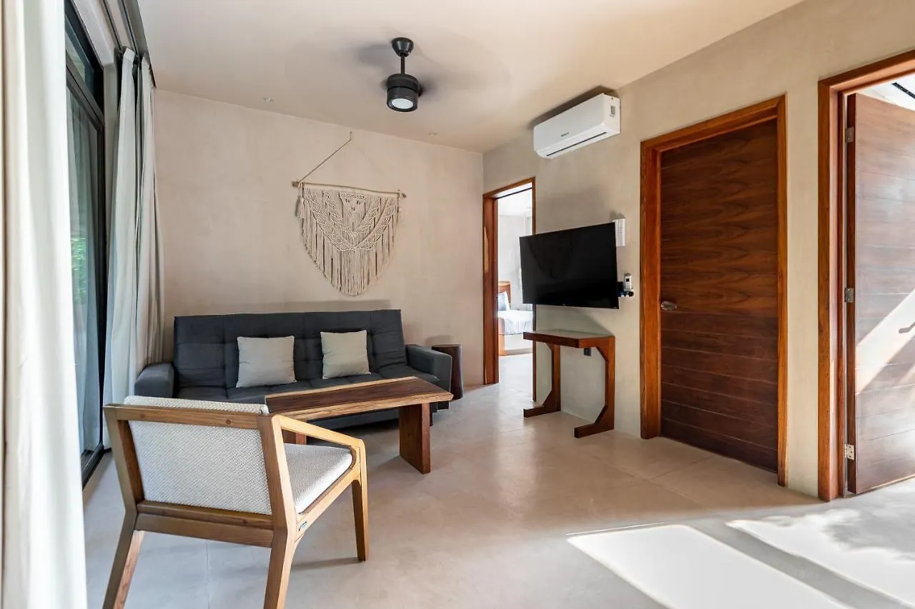 Casai - Bohemian Loft In Eco-Chic Community La Veleta Lägenhet Tulum