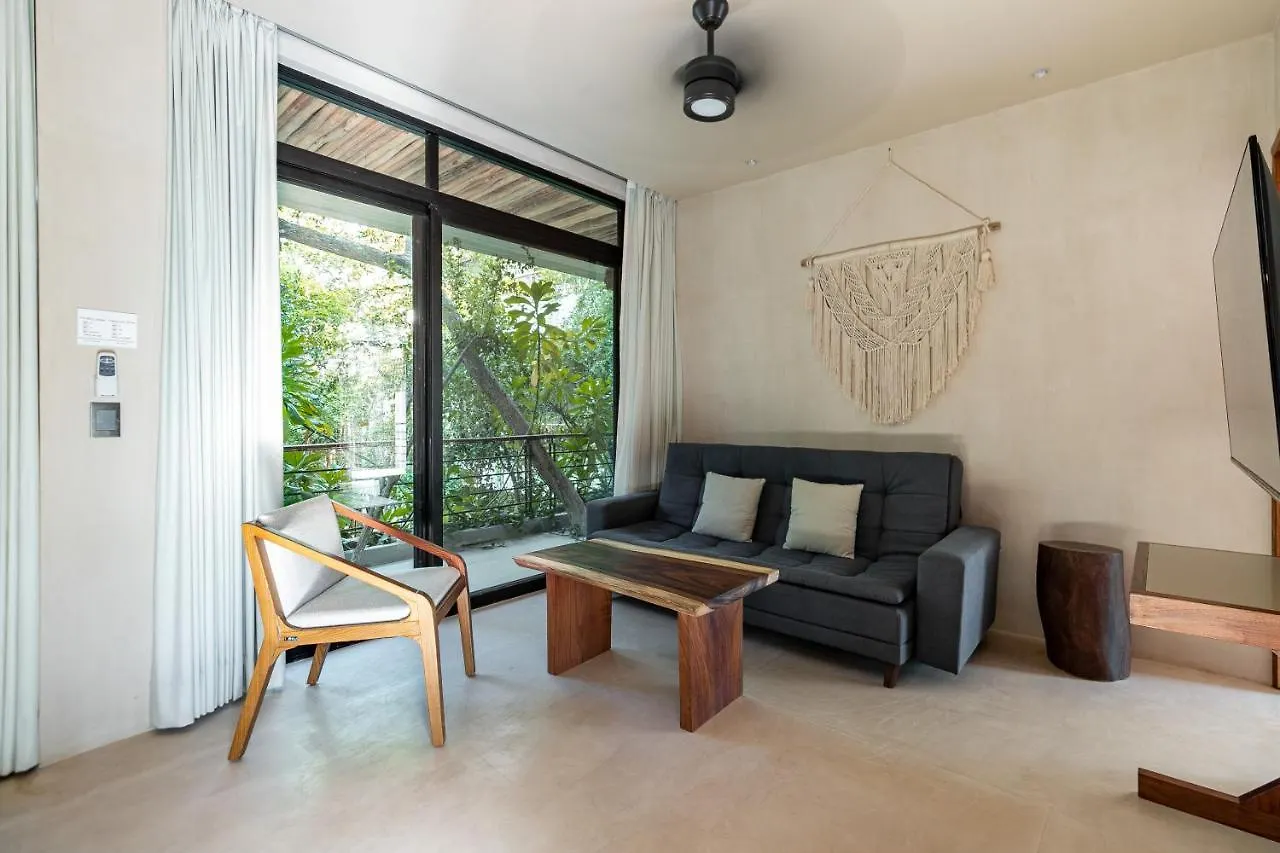 Casai - Bohemian Loft In Eco-Chic Community La Veleta Lägenhet Tulum
